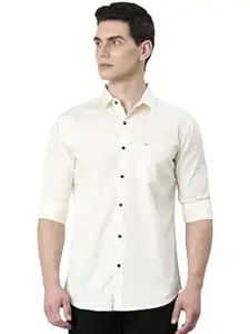 Majestic Man Men Classic Slim Fit Pure Cotton Casual Shirt