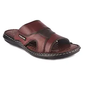 Red Chief Slipper for Men Brown