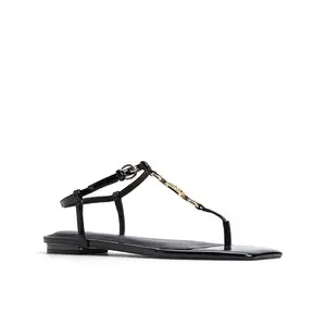 Aldo LORENZA-IN001 Women Black Flat Sandals