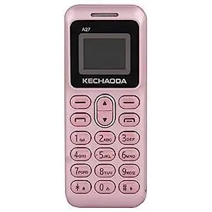 KECHAODA A27 Dual Sim Mobile Phone (Bluetooth Size,Pink, 16MB) price in India.