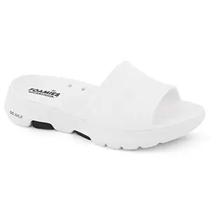 Skechers mens GO WALK 5 - CRUISE'N WHITE SLIPPER -10 UK (11 US) (243021)