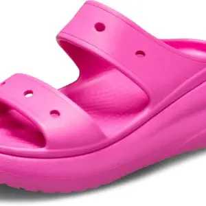 Crocs Unisex-Adult Sandal Clsccrushsndl, 11 UK, Pink