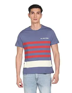 U.S. POLO ASSN. Men's Slim T-Shirt (UDTSHS0027_Navy_S)