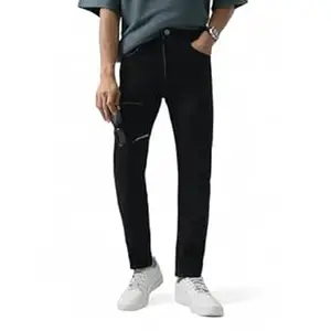 Urbano Fashion Men's Slim Fit Washed Denim Jeans Stretchable