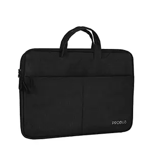 Probus Traveller Laptop Slim Sleeve Bags for 14 inch Laptop/MacBook/Chromebook/Notebook Case Cover – Black