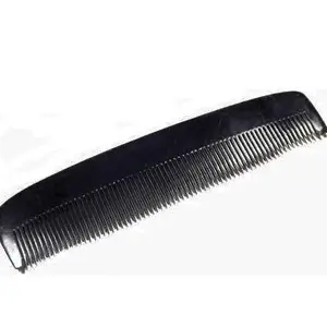 OCB 100% Natural Horn Comb (Non-static) (for hair regrowth, for men, for women, for kids) (black)