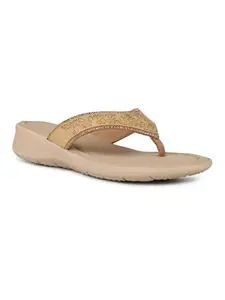 Inc.5 Womens Beige Casual Solid Round Toe Flats