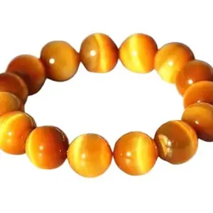 Rudrarise Real Cats Eye Bracelet Original Certified By Lab Lahsuniya Stone Bracelet Healing Crystal Bracelet AA++ Quality Beaded Bracelet For Men & Women कैट्स आई स्टोन ब्रेसलेट