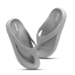 DOCTOR HEALTH SUPER SOFT L.Grey Floats women soft slippers with mild acupressure | Comfortable, stylish, and bright colorful flip flops | Lab tested Cushion and Bounce | Cushioned Footwear