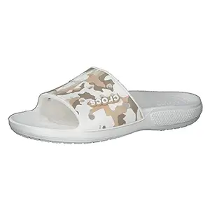 crocs Classic White Slide Sandal-UK12
