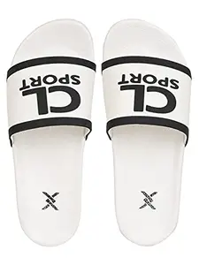 Carlton London Sports Women'S White-Black Slipper - 3 Uk