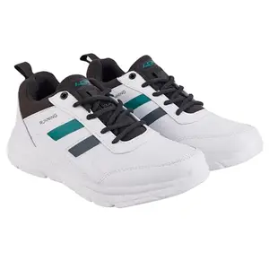 Lancer Mens ACTIVE-142WHT-DGR1 White Running Shoe