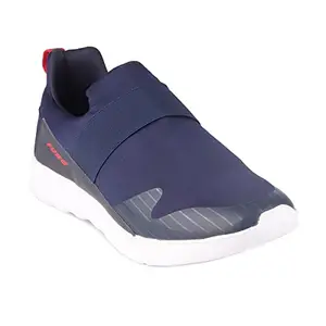 FURO Navy Blue Slip On Running & Walking Sports Shoes for Men O-5030