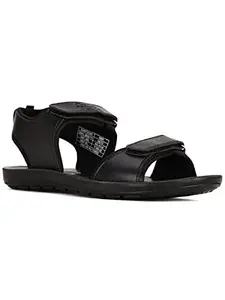 Bubblegummers Bata Unisex Velcro Sandal - Black (5 UK) (4616214)