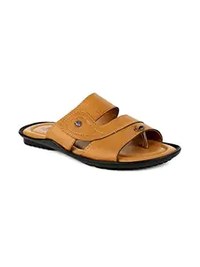 Bata Mens Chiller Light Brown Sandal