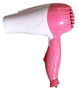 KAARM Export Professional Foldable Hair Dryer with 2 Speed Control 1000 Watts for Woman's Hair Stylish and Traveling Mini size Hair Dryer (Multi color)