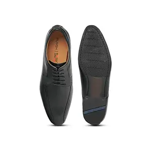 Ruosh The Lando Men Black Bicycle-Cut Lace-up