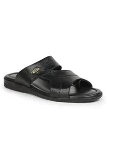 Liberty Mens 7194-102 Black Slipper - 10