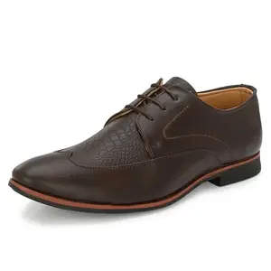 Centrino Brown Formal Shoe for Mens 64057-2