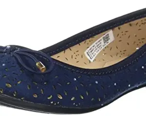 Bata Womens YVIAN1 Blue Shoe UK 4 (5519802 )