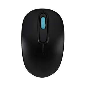 Electro Wolf Wireless Note Mouse, Silent Buttons, 2.4 GHz with USB Mini Receiver, 1600 DPI Optical Tracking, 18-Month Battery Life, Ambidextrous PC/Mac/Laptop (Note)