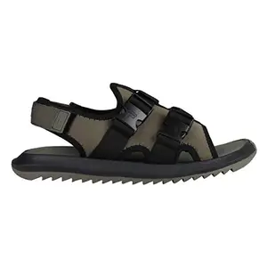 Fila Men's RECONZA DST OLV/BLK Outdoor Sandals-11 UK (11008202)