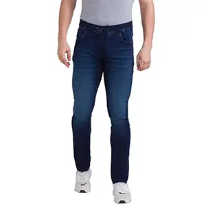 Parx Dark Blue Jeans (Size: 34)-XCYA01424-B8