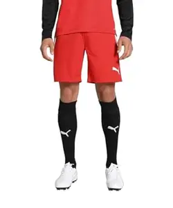 Puma Men's Team Rise Knitted Regular Fit Hybrid Shorts