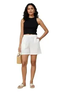 Women Cotton Casual Shorts for Women | Running, Gym, Sports, Nightwear Soft Breathable Fabric | Elastic Waist | S to 2XL