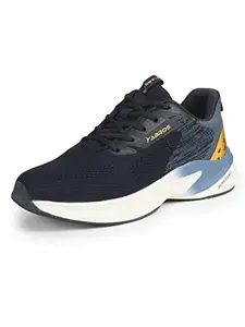 ABROS Men's Tesla ASSG1158 Sports Shoes -Navy/R.Slate -6UK