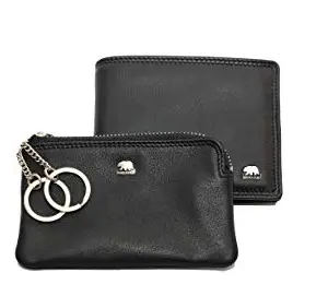 BROWN BEAR Wallet and Key Purse Gift Set Combo for Men and Women