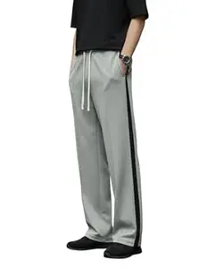 Mack Jonney Men’s Striped Track Pants | Side Stripe Design | Regular Fit | Casual & Athleisure Wear |Pack of 1-MMJ-27