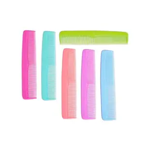 zodiac Professional Hair Combs Set, 6 Pack, Multicolour Styling Combs for Salon and Home Use