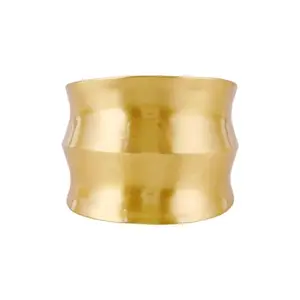 TEEJH Aishwarya Gold Cuff Bracelet
