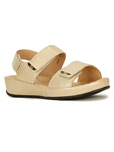 Scholl Sandal For Women, Gold, Size 8, (6648106)