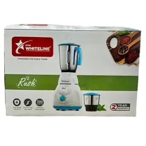 STAR WHITELINE RUSH MIXER GRINDER 500W (2 JAR)
