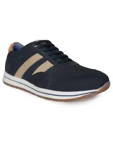 Buckaroo Greely Mild Newbuck Natural Leather Navy Casual Shoes for Mens: Size UK 7