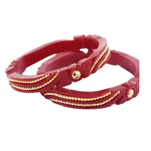 SATTIK FASHION JEWELLERY_ 310 topa red