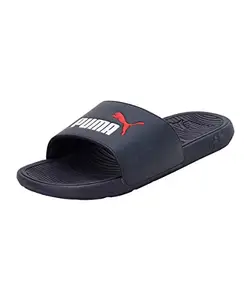 Puma Unisex-Adult Cool Cat 2.0 Parisian Night-White-Red Slide - 8UK (38911004)