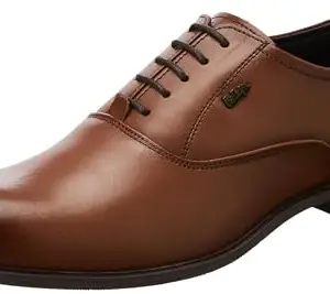 Lee Cooper Men's LC6527E Leather Formal Shoes_LC6527E_Tan_40