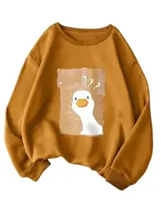 TAGAS Women's Sweatshirt| Jumper Women Winter Wear| Animal Print (Sweatshirt) for Women |