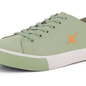 Sparx Men SM-784 Sage Green Neon Orange Casual Shoes (SC0784G_SANO_0007)