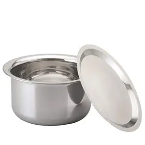 Alda Primero Tri-Ply Stainless Steel Patila 22cm 4.2 LTR with Lid price in India.