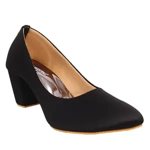 Racecourse Women Block Heel 52.9078 Black