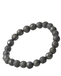 Hdbg डायमंड कट पाइराइट स्टोन ब्रेसलेट Captivating Pyrite Diamond Cut Bracelet Golden Pyrite Bracelet Pyrite Crystal Bracelet Original Certified पाइराइट ब्रेसलेट लैब प्रमाणित पाइराइट का ब्रेसलेट