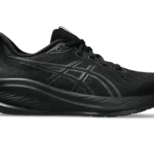 ASICS Mens Gel-Cumulus 26 Black/Black Running Shoes - 11 UK (1011B792.003)