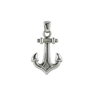 FOURSEVEN Jewellery 925 Pure Sterling Silver Anchor Pendant for Men Women and Girls (Gifts for Him/Her)