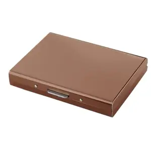 Stealodeal RFID Blocking Credit/Debit Metal Card Holder (8 Slot Rosegold)