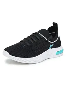 ABROS Women's Rose ASDL0102 Sports Shoes_Black/Sea Green_5UK