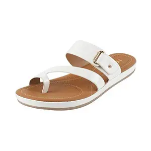 Metro Womens Synthetic White Slip Ons (Size (4 UK (37 EU))